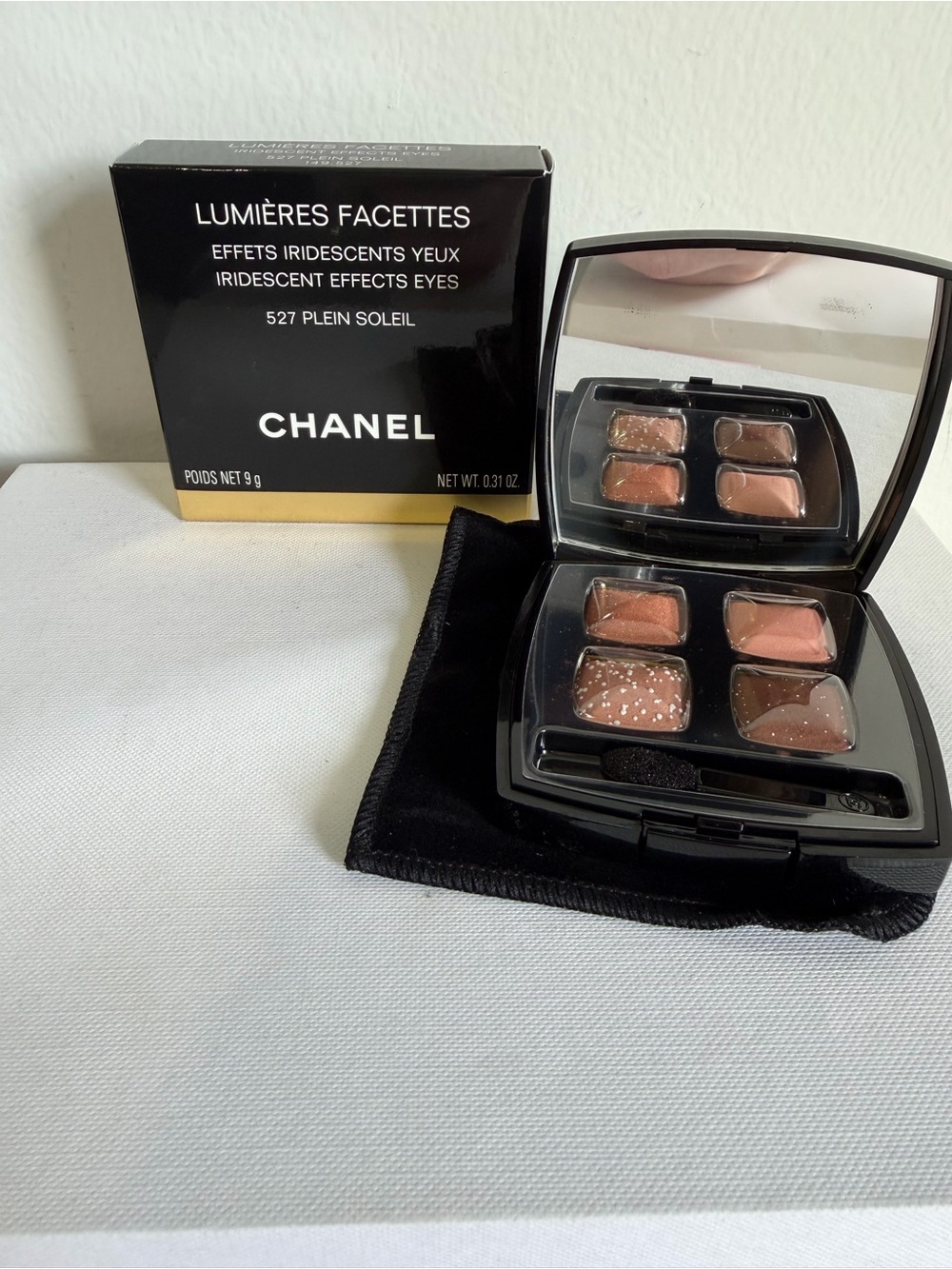 Chanel Lumieres Facettes Iridescent Effects Eyes in Plein Soleil 527